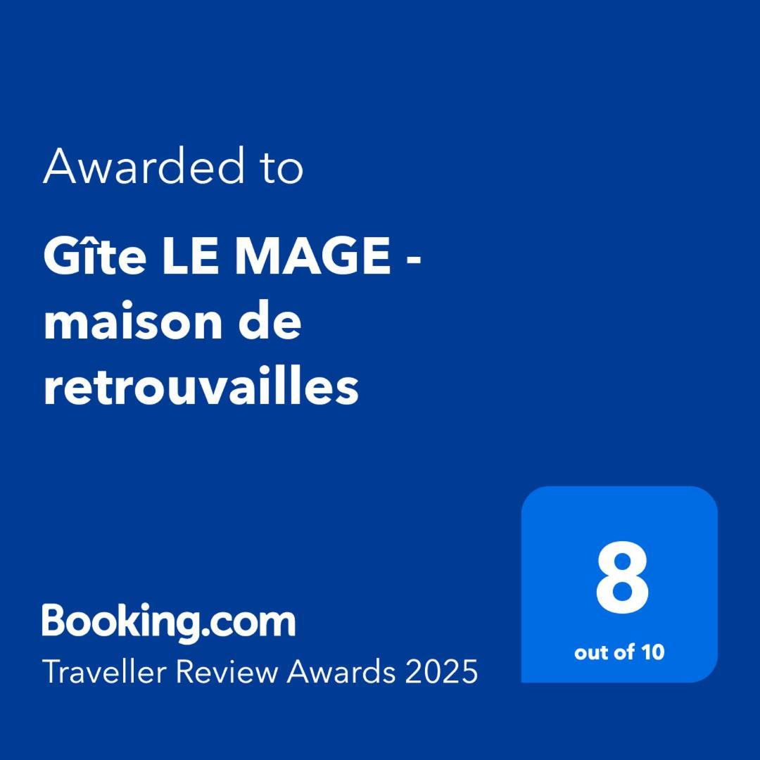 Gite Le Mage - Maison De Retrouvailles Saint-Marcel  Exterior photo